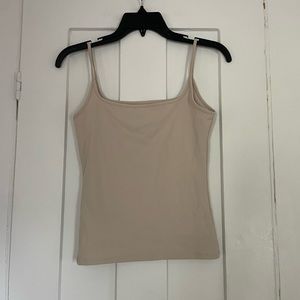 Joah Brown Spaghetti Strap Tank Top